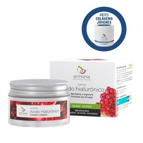 Crema Ácido Hialurónico Armonía Cosmética Natural 50 ml