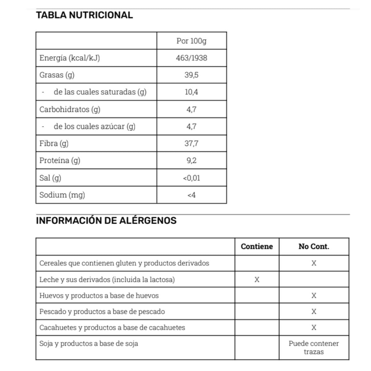 Natruly Organic Cocoa and Hazelnut Cream 200 g