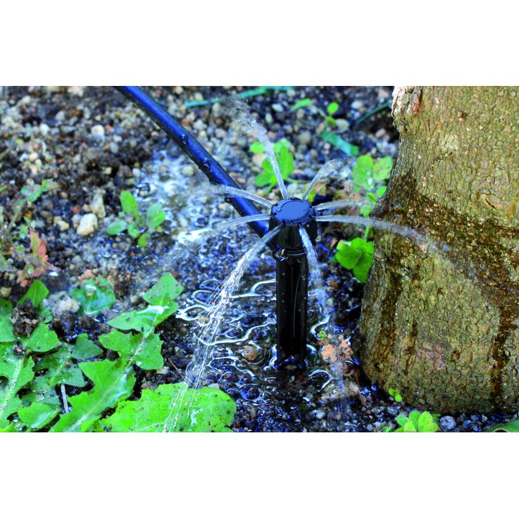 Regulierbarer Tropfer 0-70 l/h mit Stab Aqua Control 10 Stück