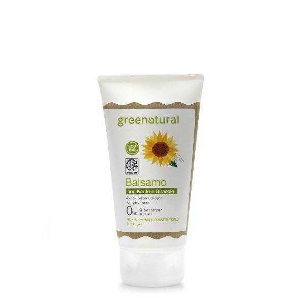 Ökologischer Haarconditioner mit Sonnenblume und Sheabutter, Greenatural 200 ml