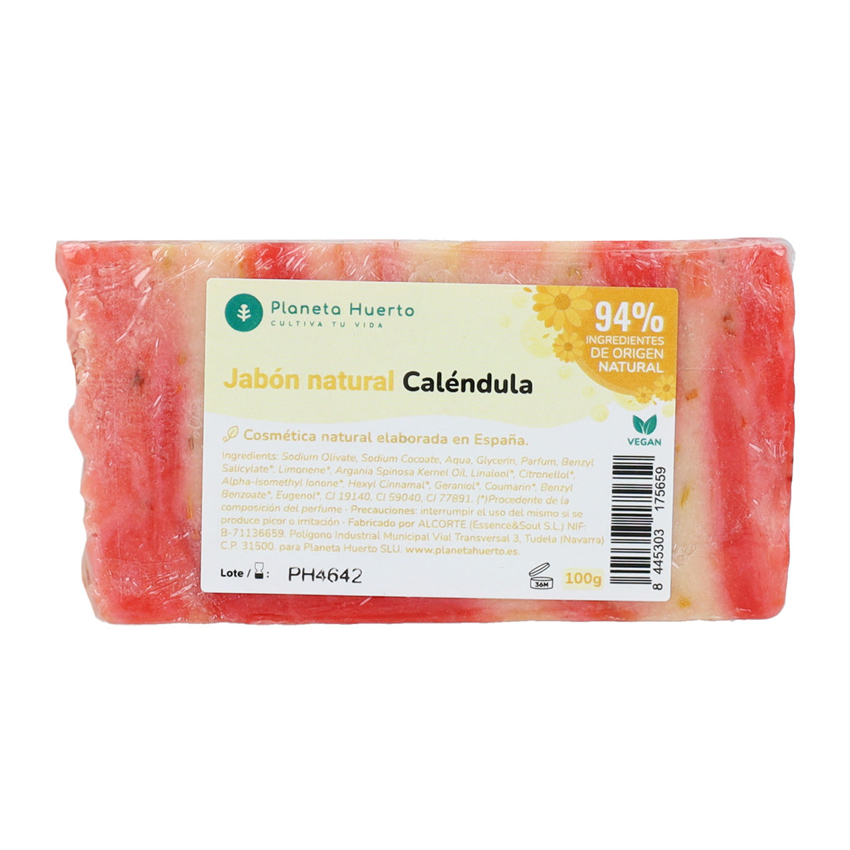 Natürliche Seife auf Basis von Olivenöl und Calendula 100 g