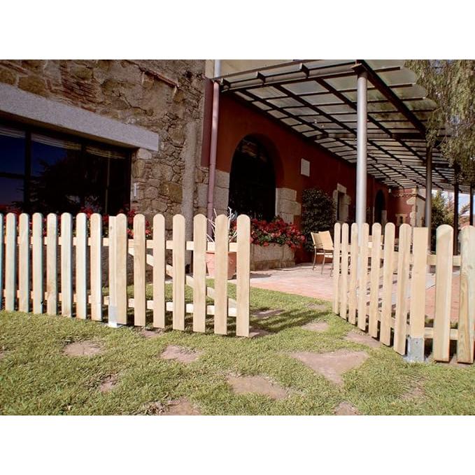 Supporto Ancoraggio metallico quadrato per pali e pergolati Woodfix Nortene 7 x 7 cm