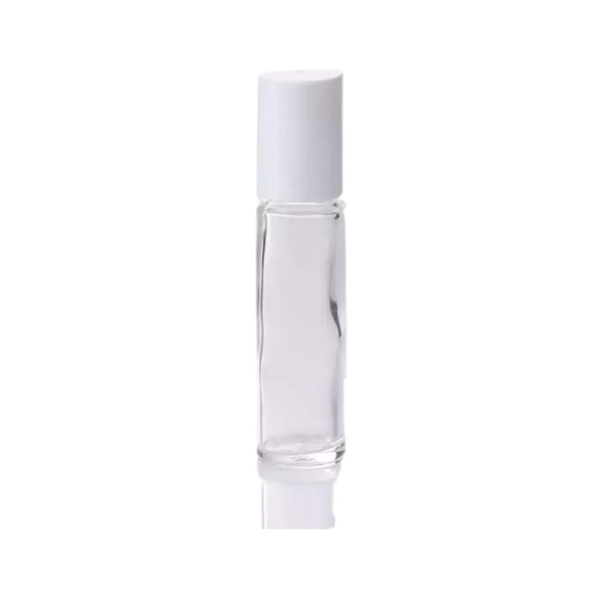 Transparent glass roll-on container, 10 ml. Camassia
