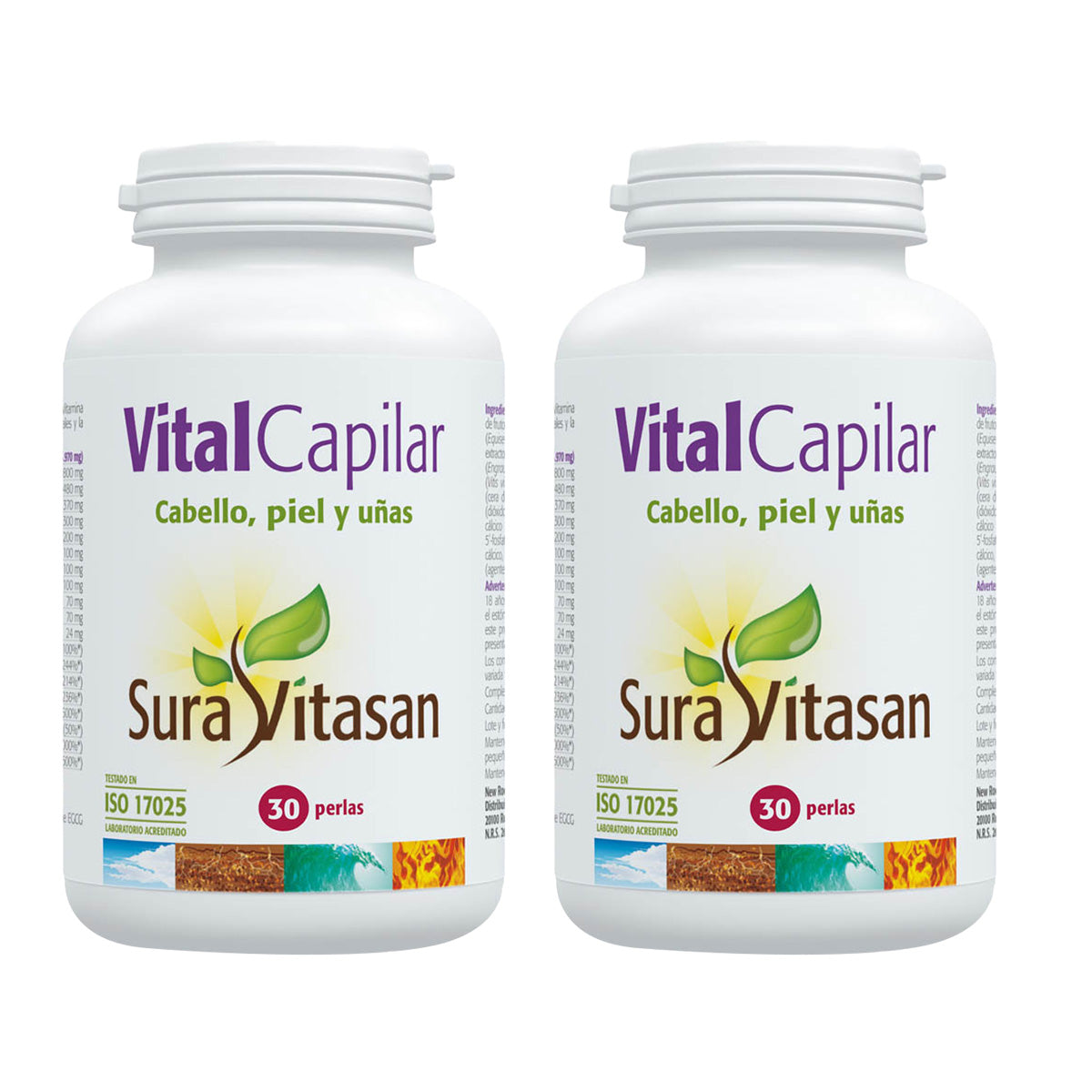 2x VitalCapilar Pack, Sura Vitasan, 30 capsules