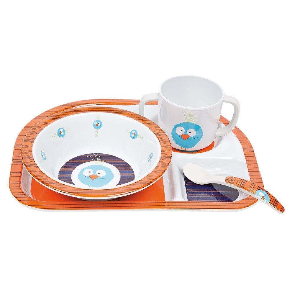 Set di piatti Wildlife Birdie 5 pezzi