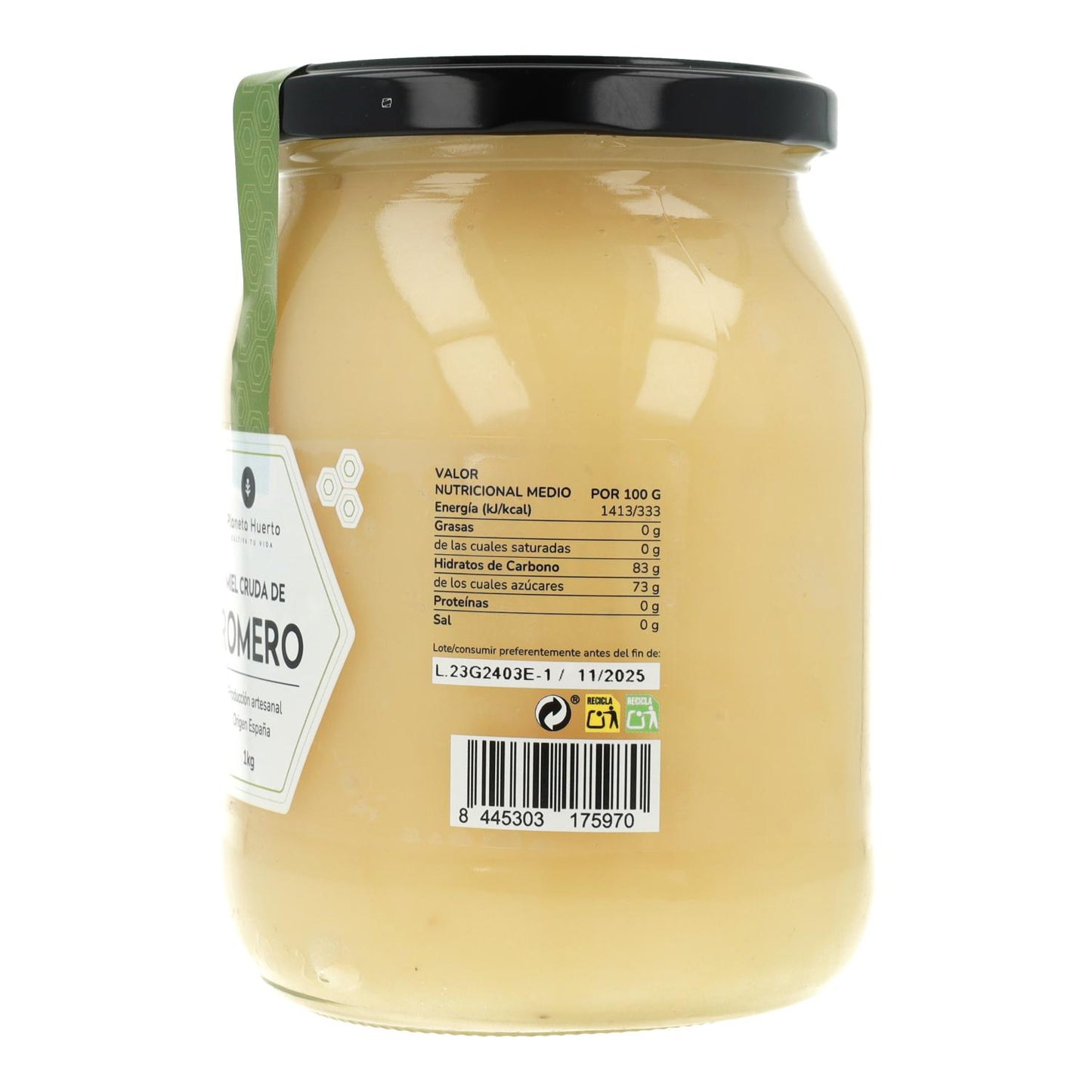 Roher Rosmarinhonig Planeta Huerto 1 Kg