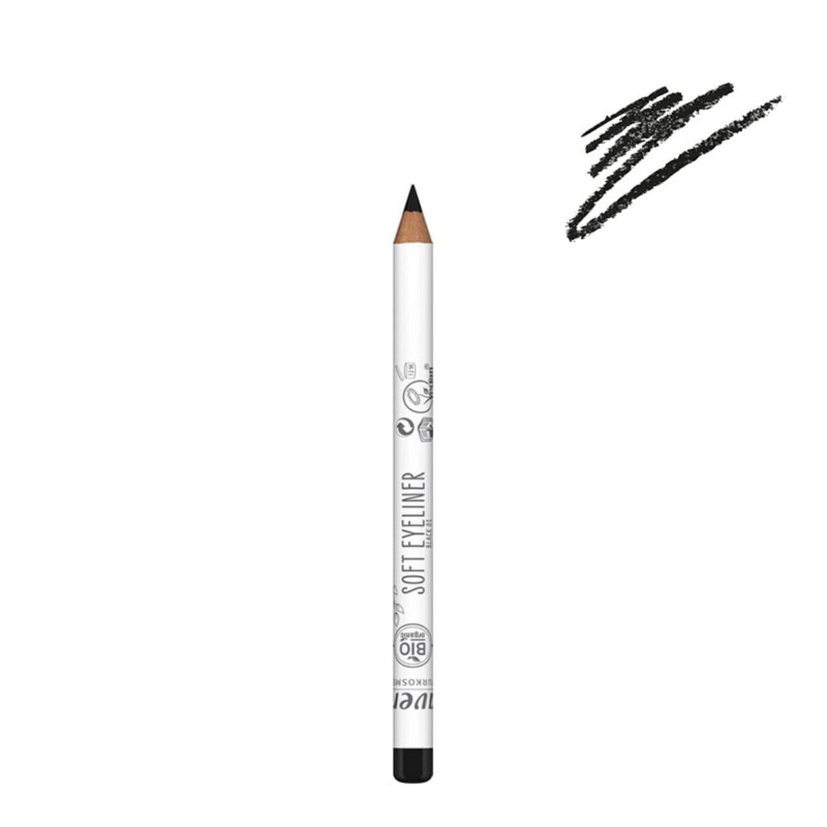 Eyeliner pencil - 01 Black, Lavera 1.14 g