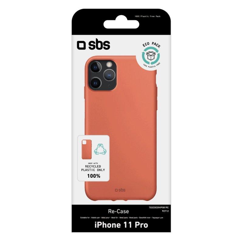 Plastfodral av återvunnet material för iPhone 11 Pro Max Coral SBS