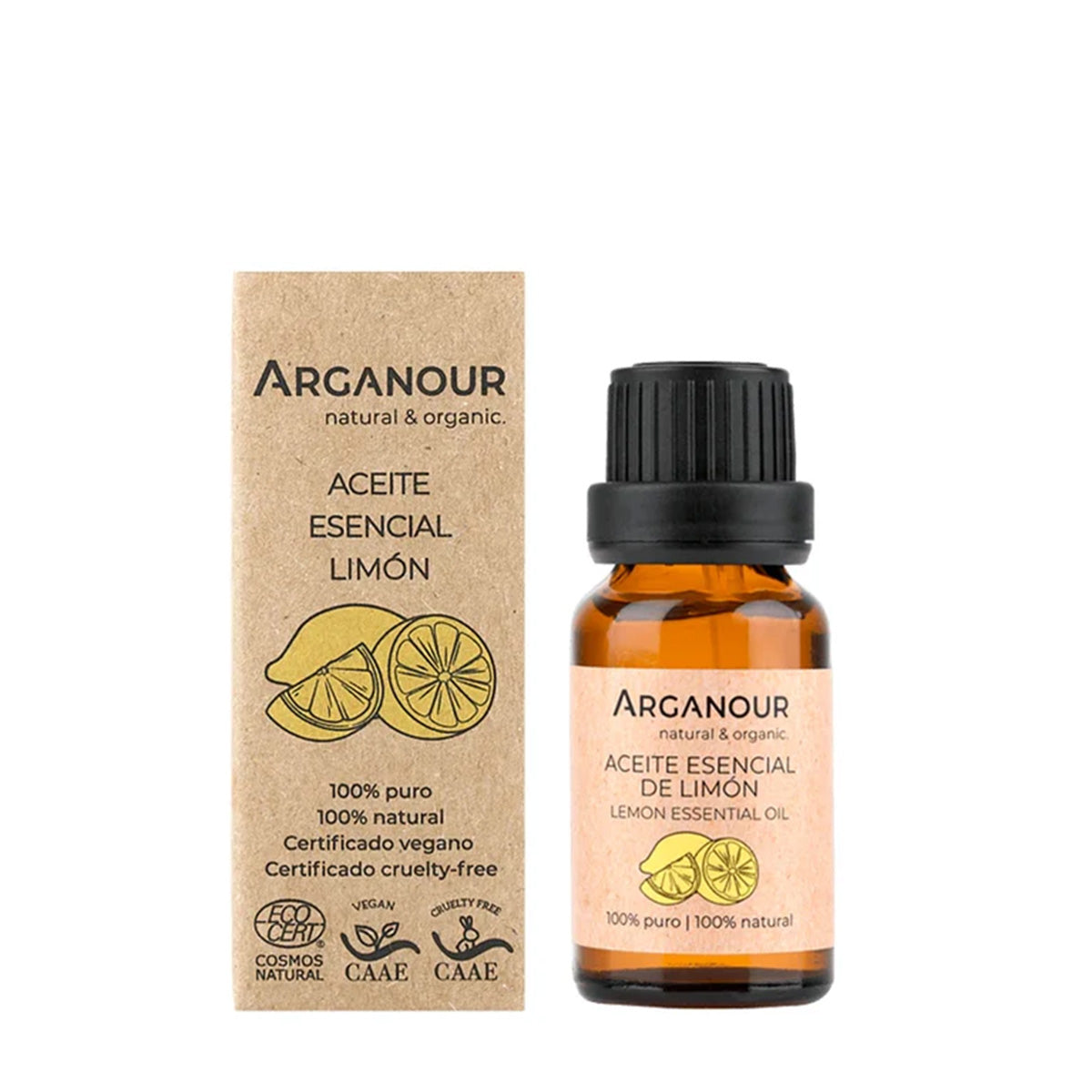 Arganour 100% Pure Lemon Essential Oil 15 ml