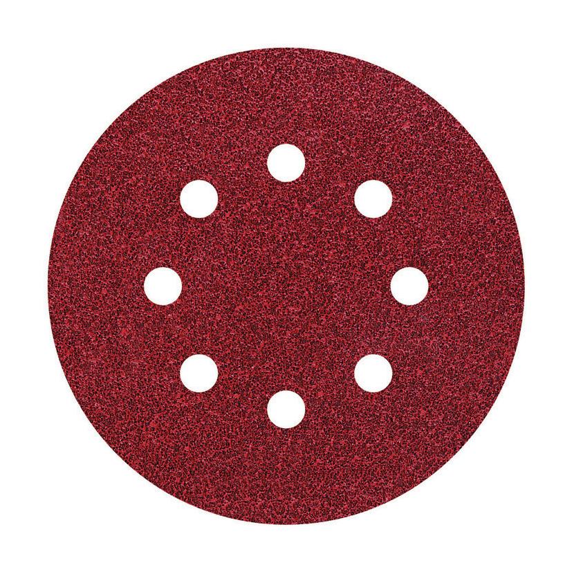 5 adhesive sanding discs Ø 125 mm Wolfcraft 400 grit