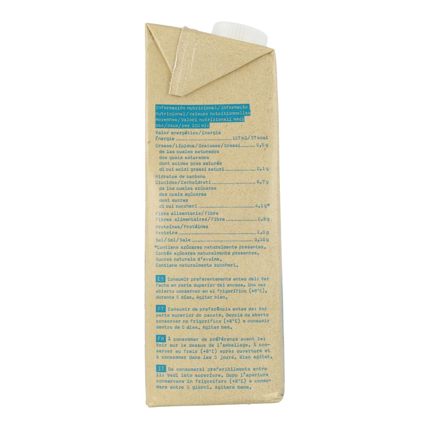 Bebida de Avena Original BIO Oatly 1L