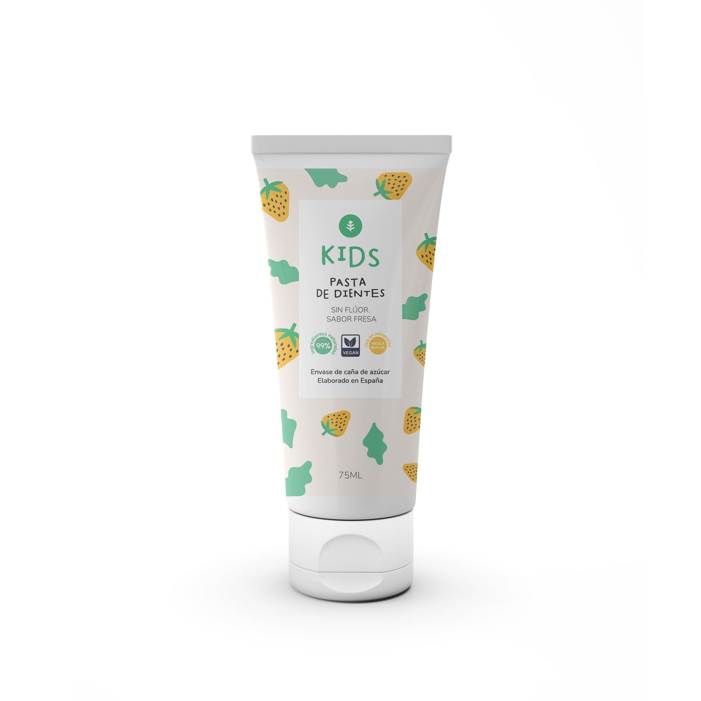 Fluoridfreie Kinderzahnpasta Strawberry Planet Garden 75 ml