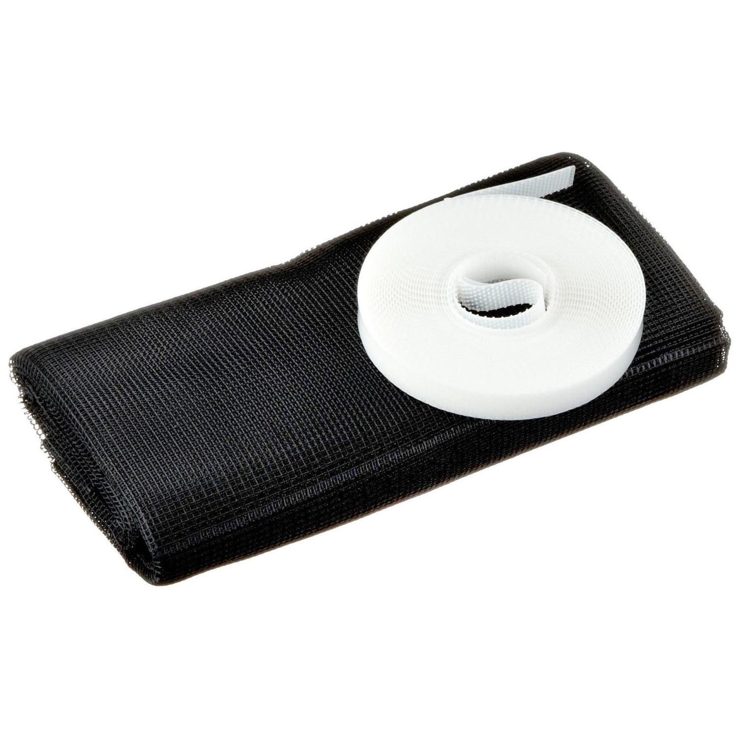 Moustiquaire pour fenêtres Standard noire 1,3 m x 1,5 m Tesa