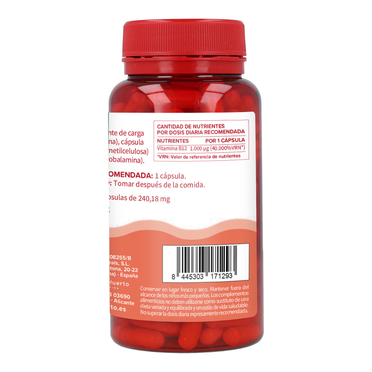 Vitamine B12 Planeta Huerto 60 Caps.