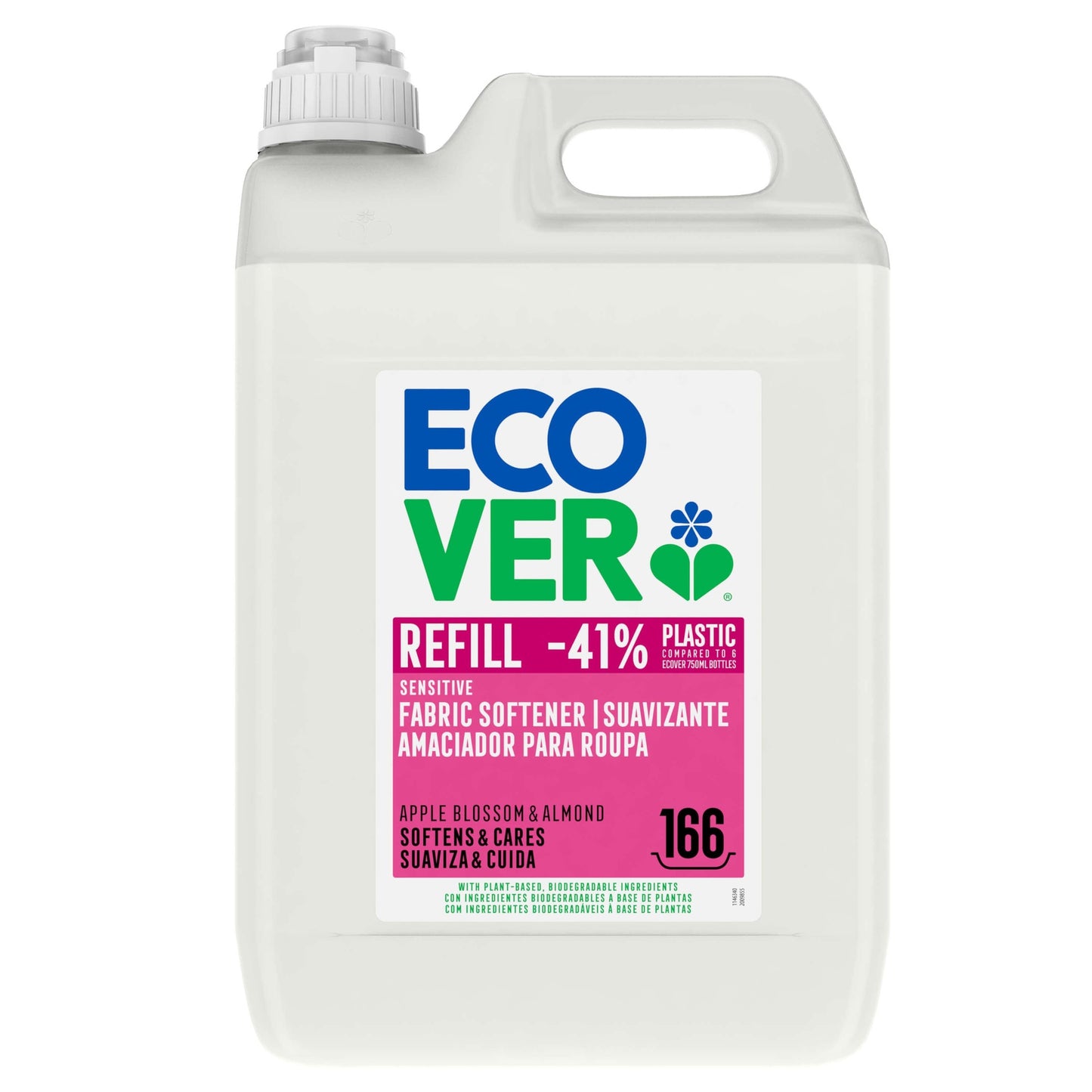 Ecover Apple Blossom and Almond Fabric Softener 5 L