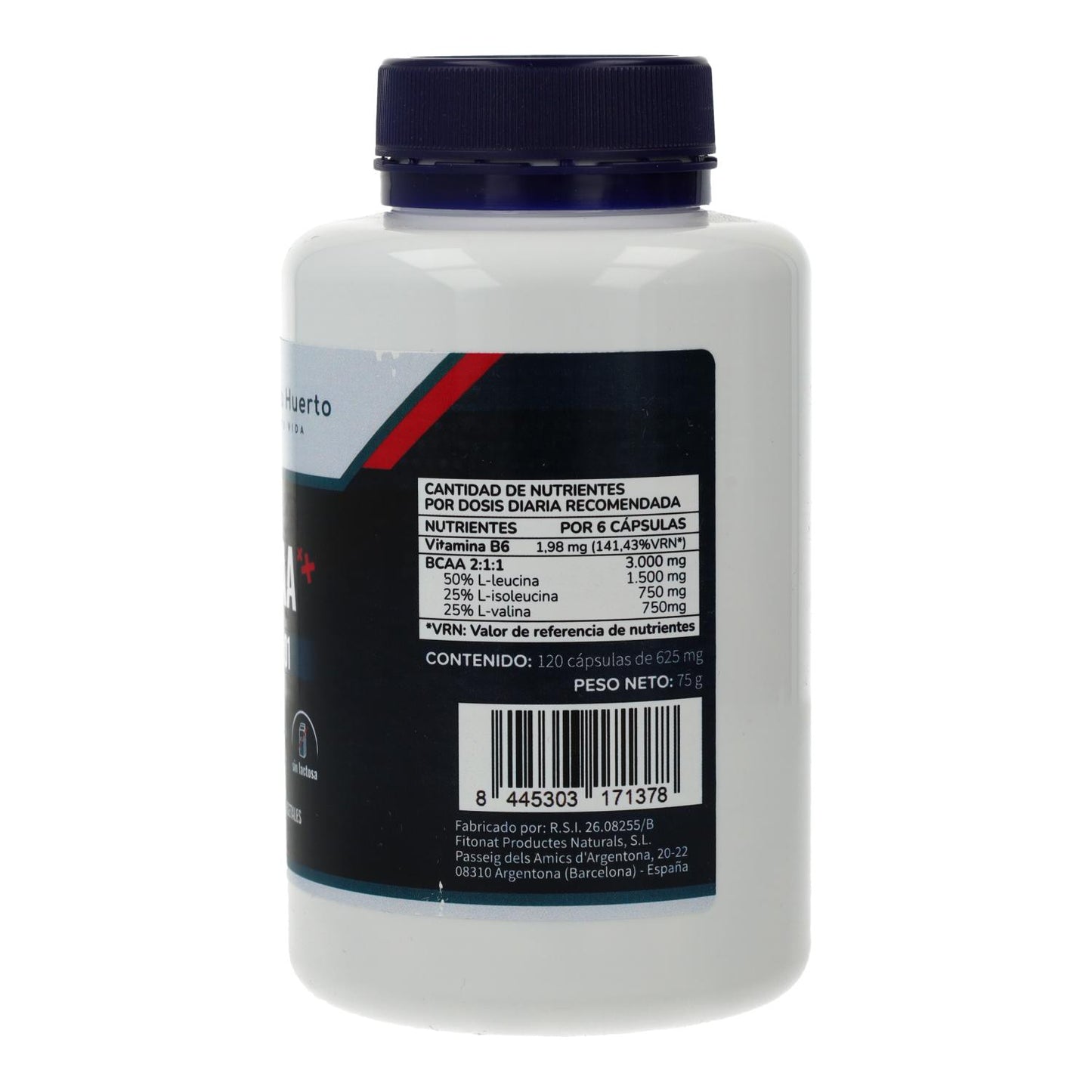 BCAA 2:1:1 Planet Orchard 120 Cap.