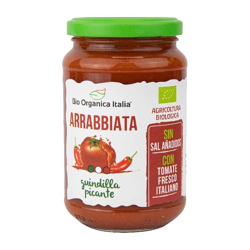Ostra sos pomidorowy Arrabiata Bio Organica Italia 325 ml