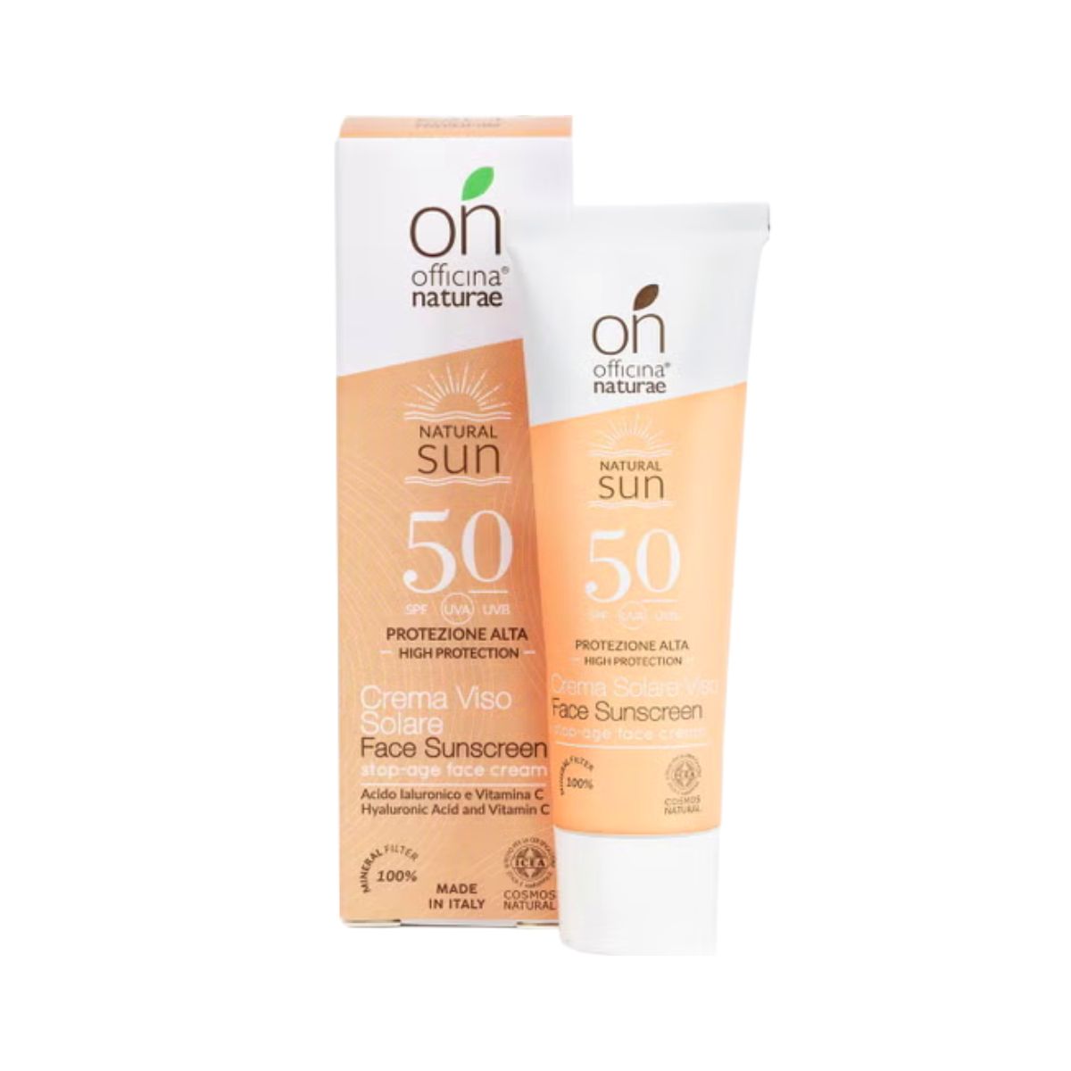 Ansikts solkräm SPF 50 30 ml Ekologiskt certifierad Officina Naturae