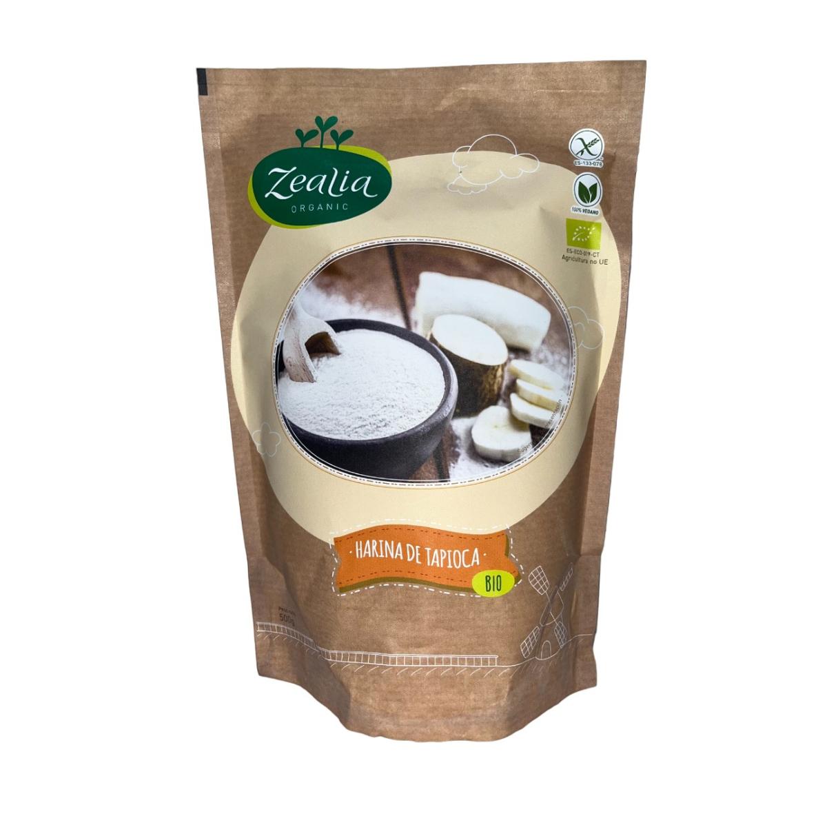 Bio-Tapiokamehl, glutenfrei, 500 g. Zealia