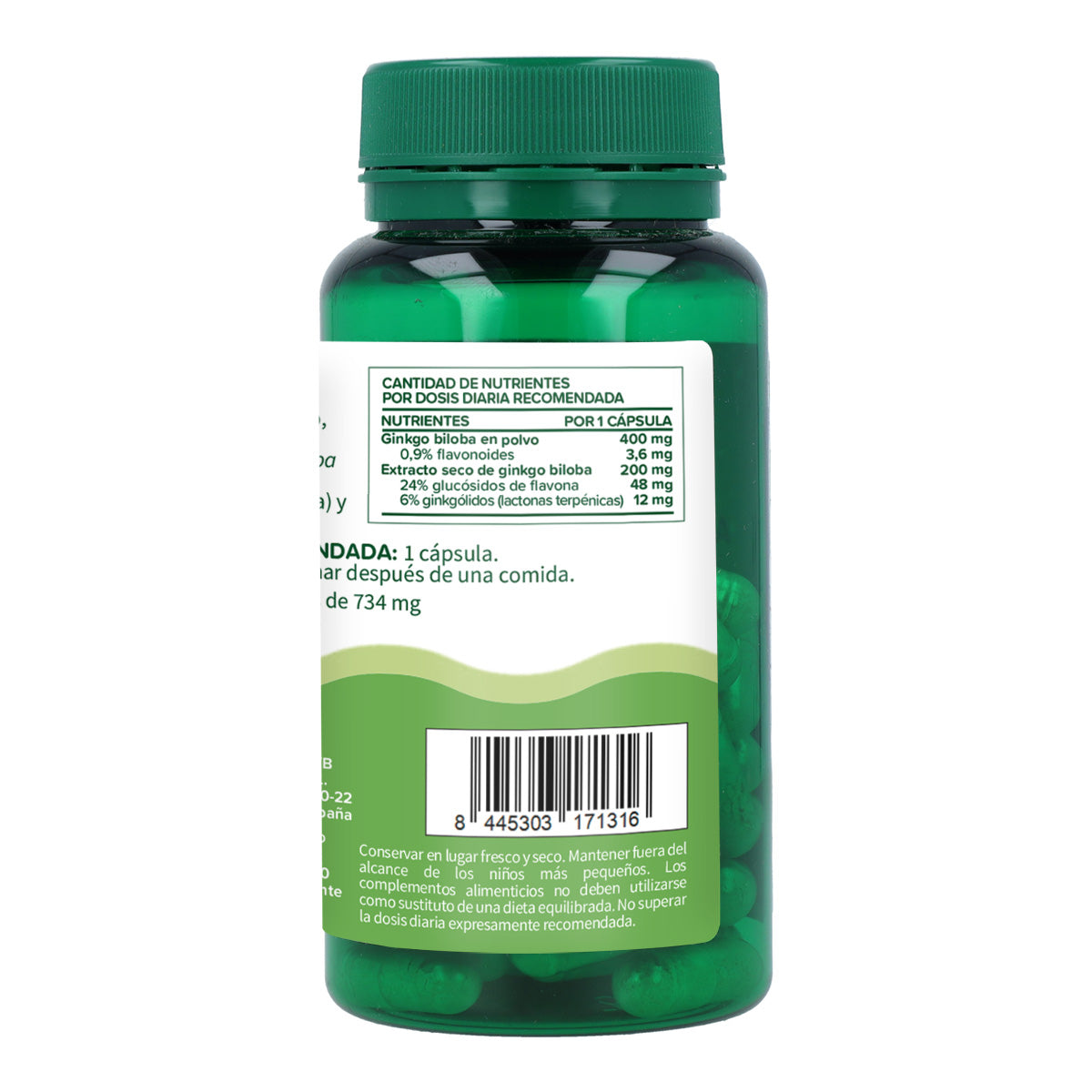 Ginkgo biloba Planet Orchard 60 caps