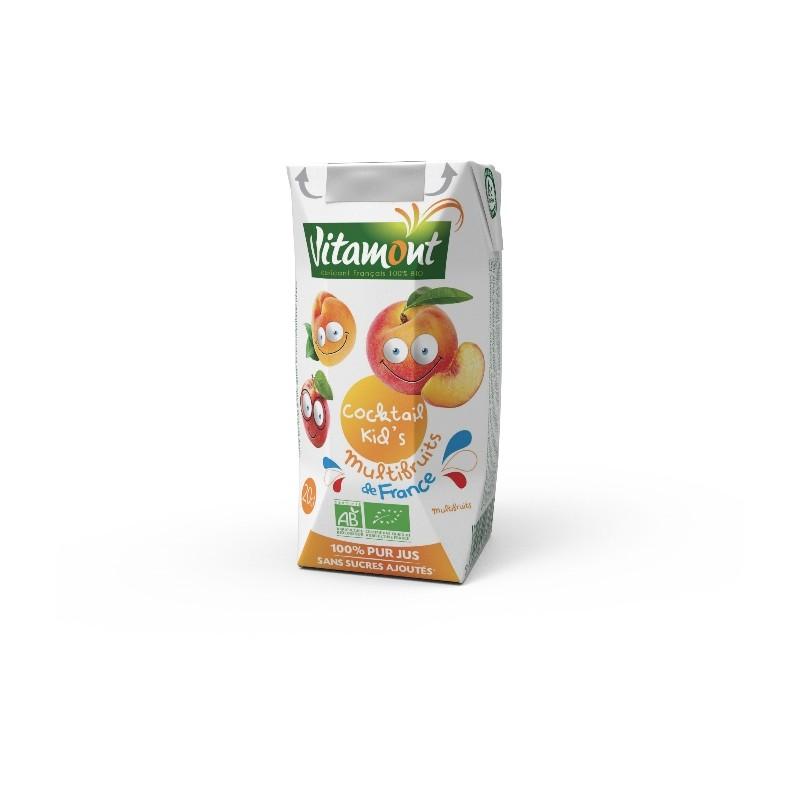 Multifruktjuice Vitamont 6 kartonger à 200 ml