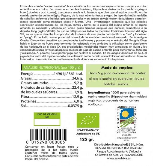 Agufer 125 g, Salud Viva