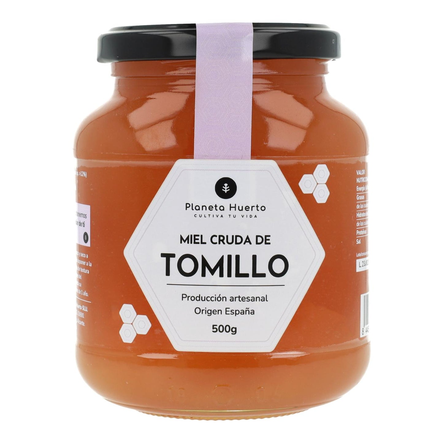 Miel de thym brut Planeta Huerto 500 g