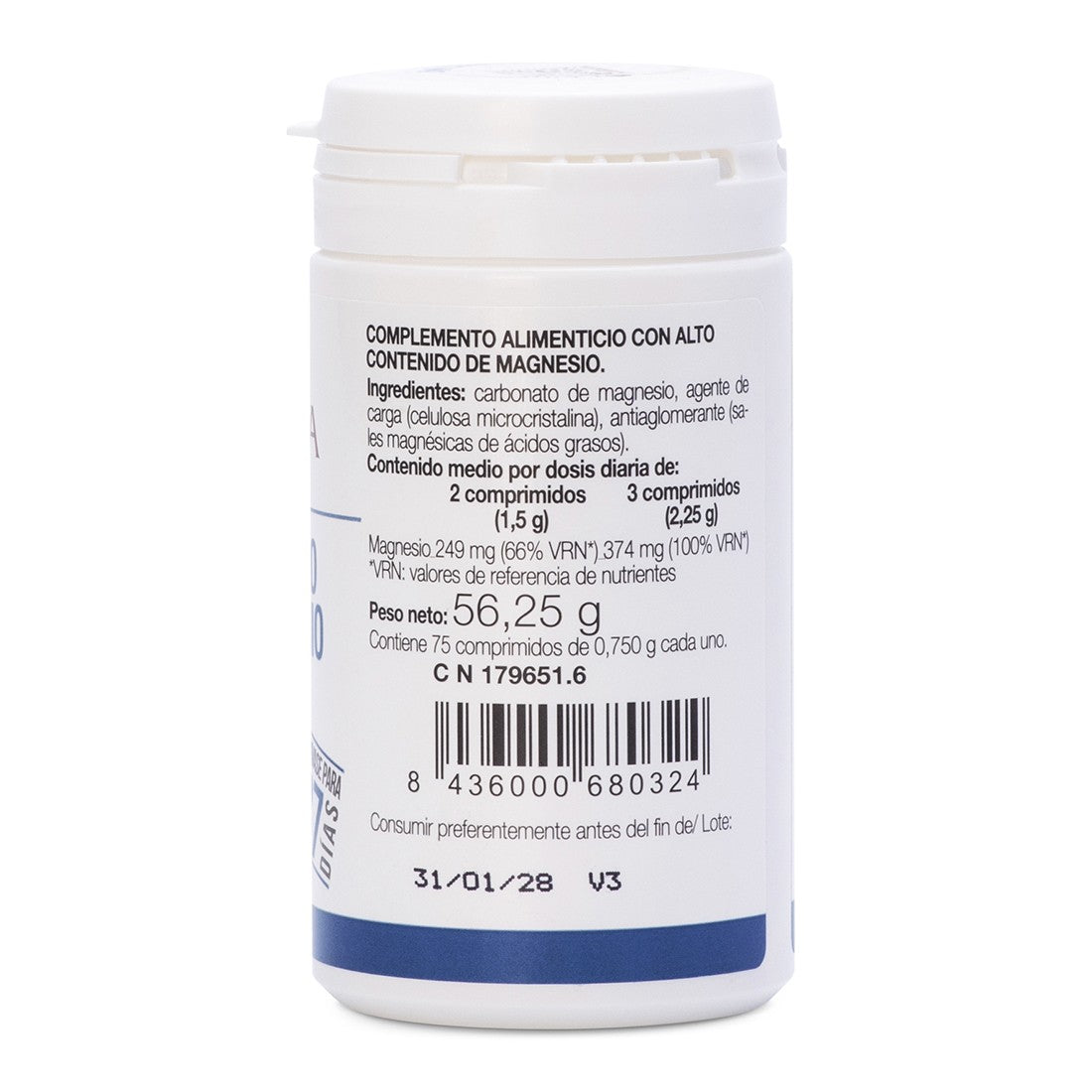 Węglan magnezu Ana Maria LaJusticia 75 tabletek