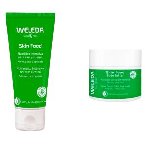 Skin Food Aktionspaket Heilpflanzencreme 75 ml + Skin Food Heilpflanzen-Körperbalsam Weleda 150 ml