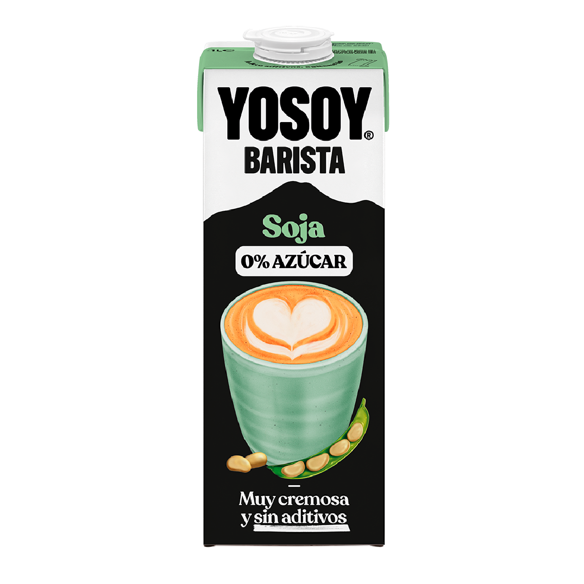 Glutenfreies Sojagetränk Barista YOSOY 1 l