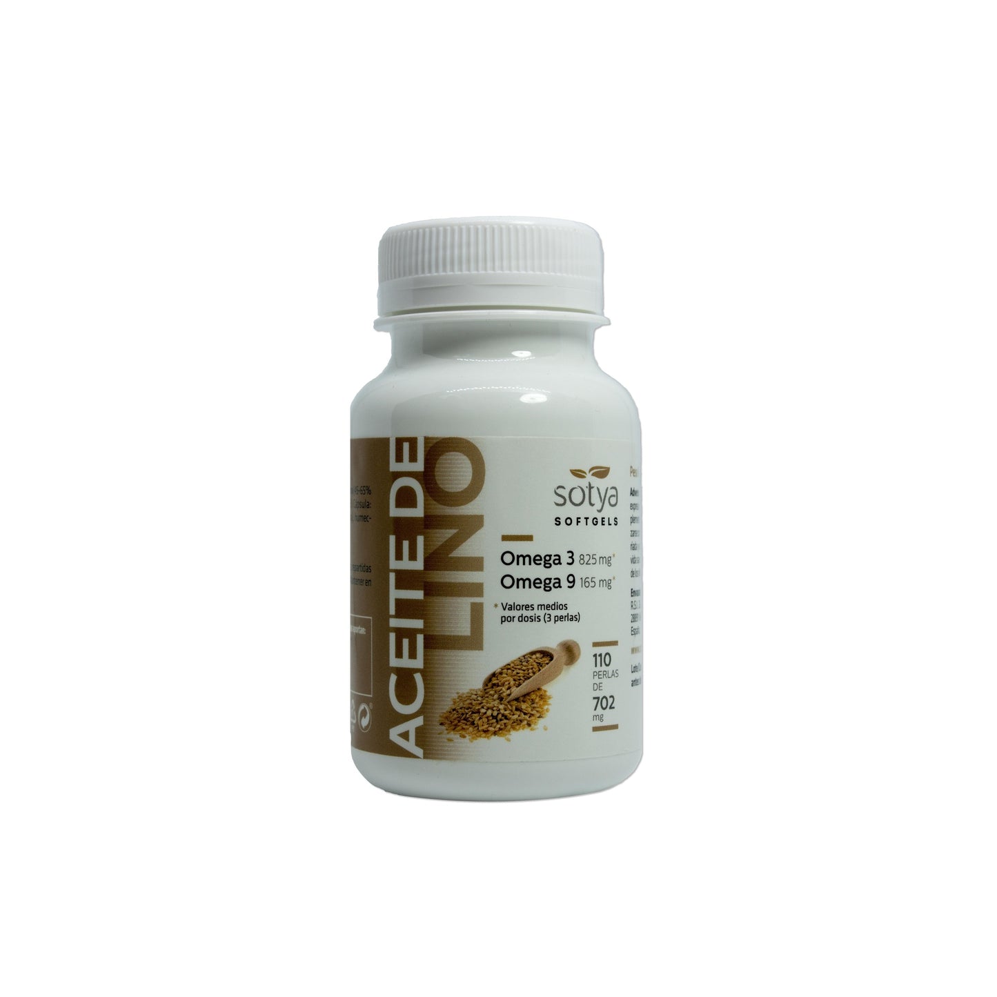 Lijnzaadolie Sotya 702 mg 110 Perl