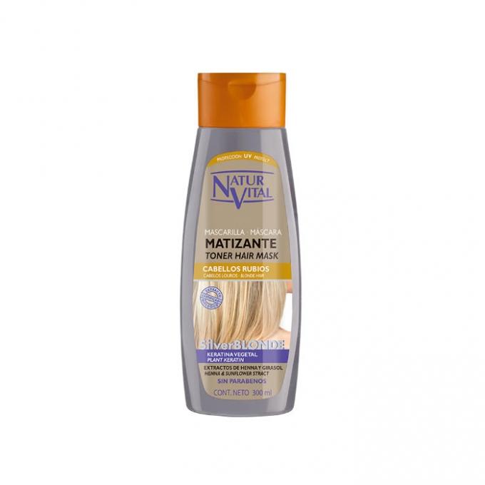 Maschera MATIZANTE silver blonde 300 ml NATUR VITAL