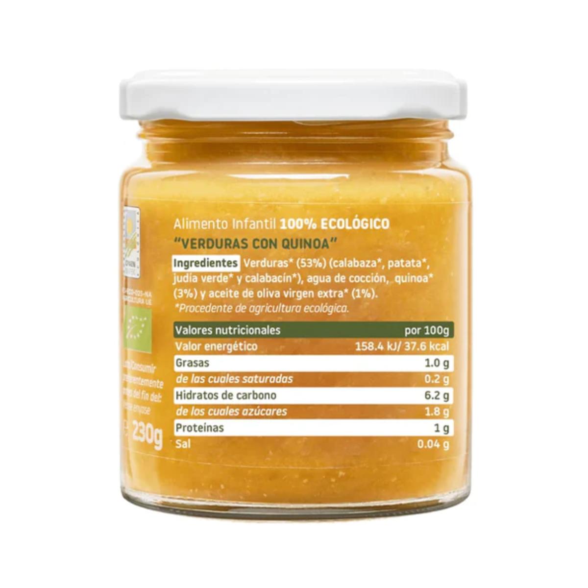 PROMO 3x Organic Vegetable and Quinoa Jars Smileat 230g