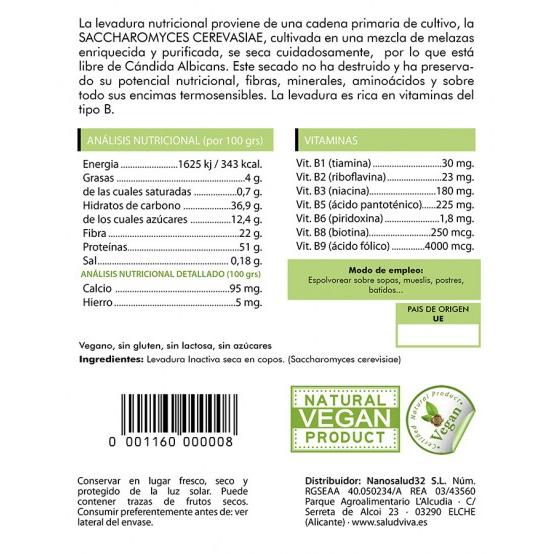 Nährhefe Salud Viva 500 g