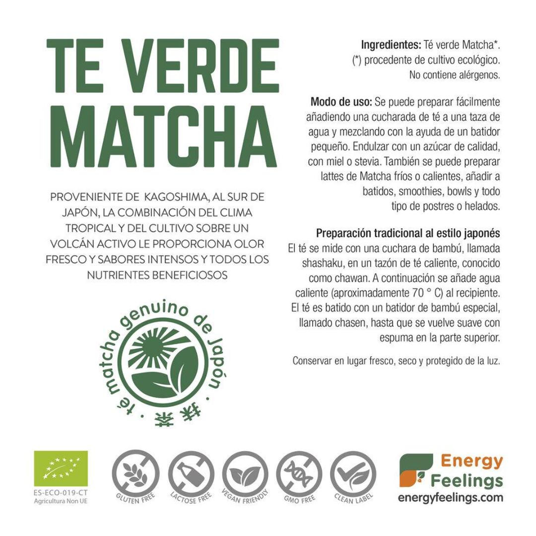 Pakket van 2x Matcha ECO Energy Feelings groene thee