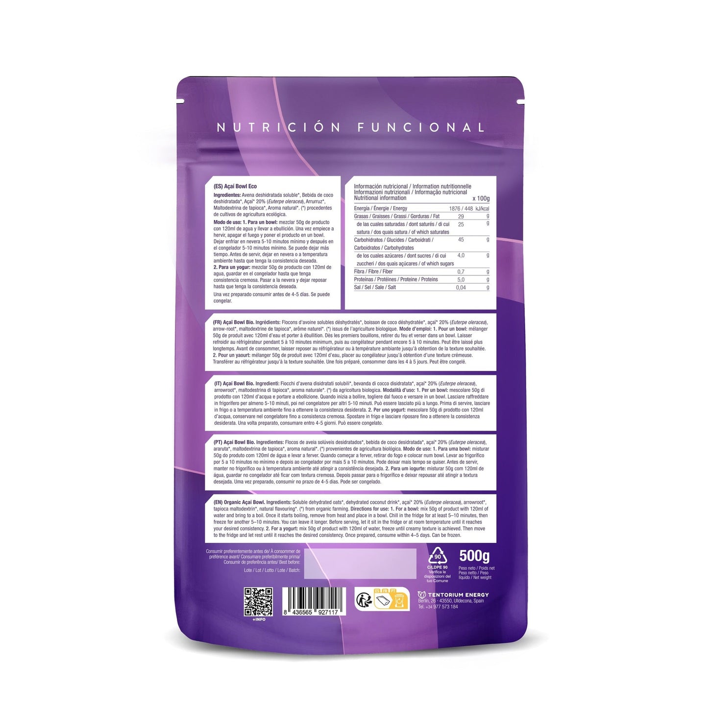 ECO Energy Feelings Açai Bowl 500 g
