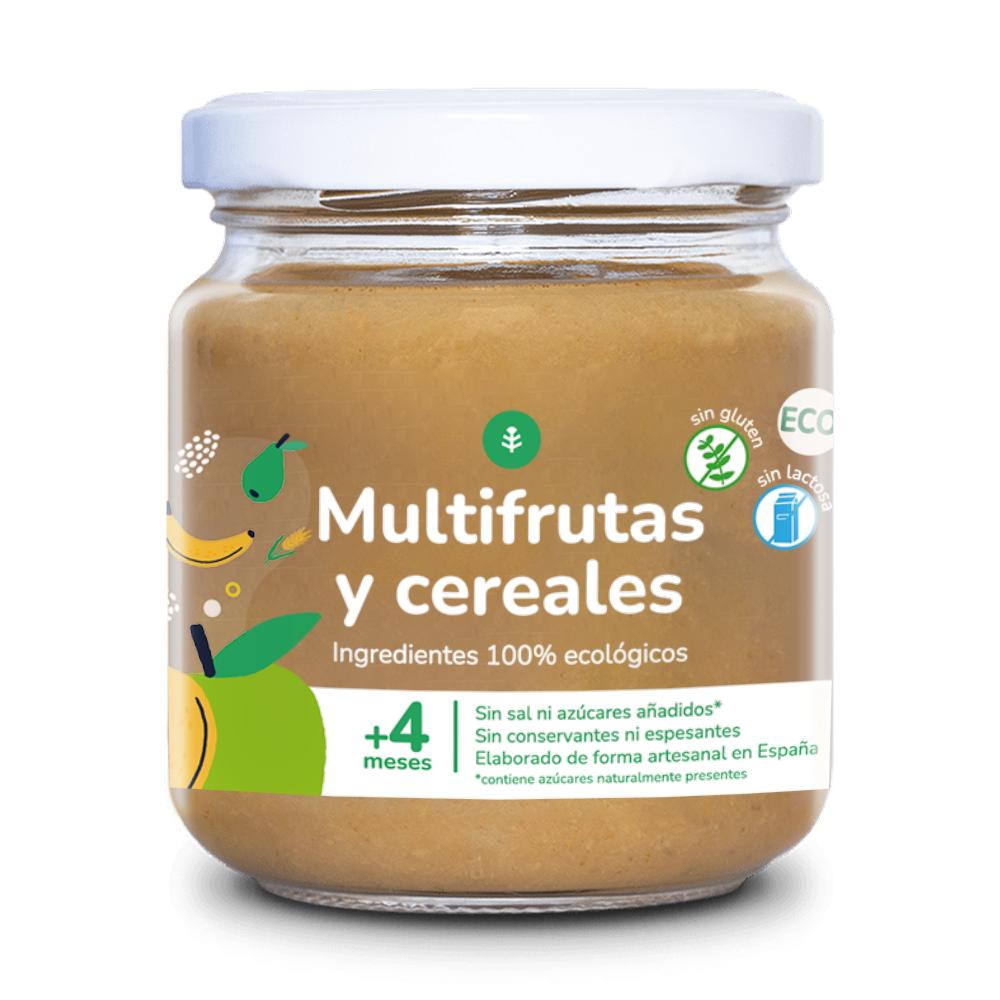 Bio-Mehrfrüchte und -Getreide Bio-Glas Planeta Huerto 180 g