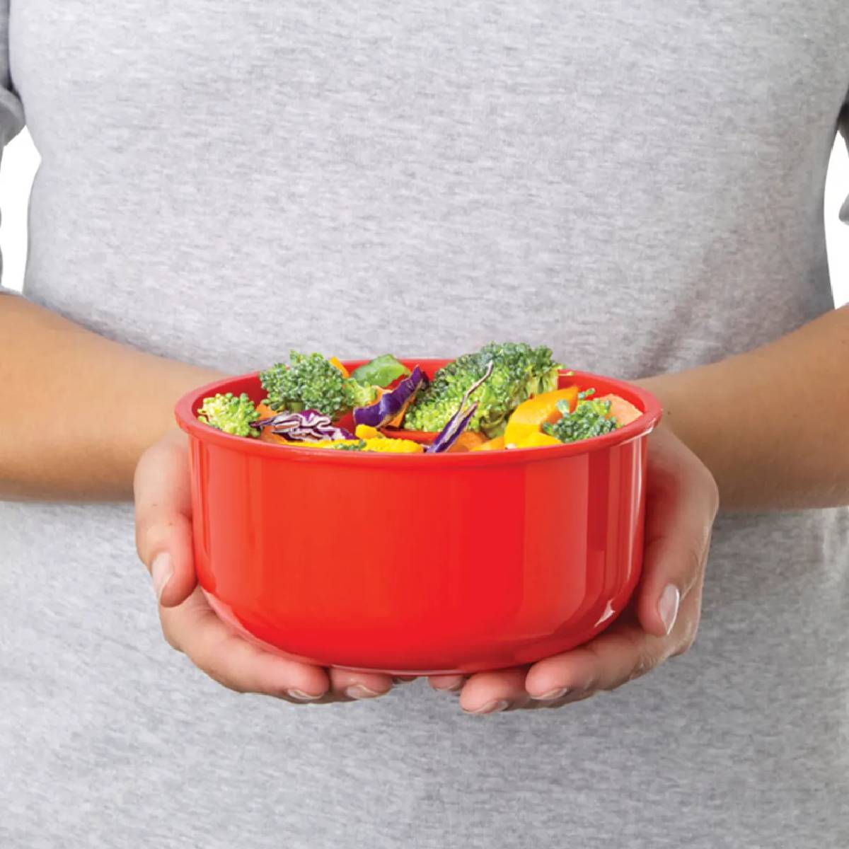 Rund behållare för mikrovågsugn 915 ml