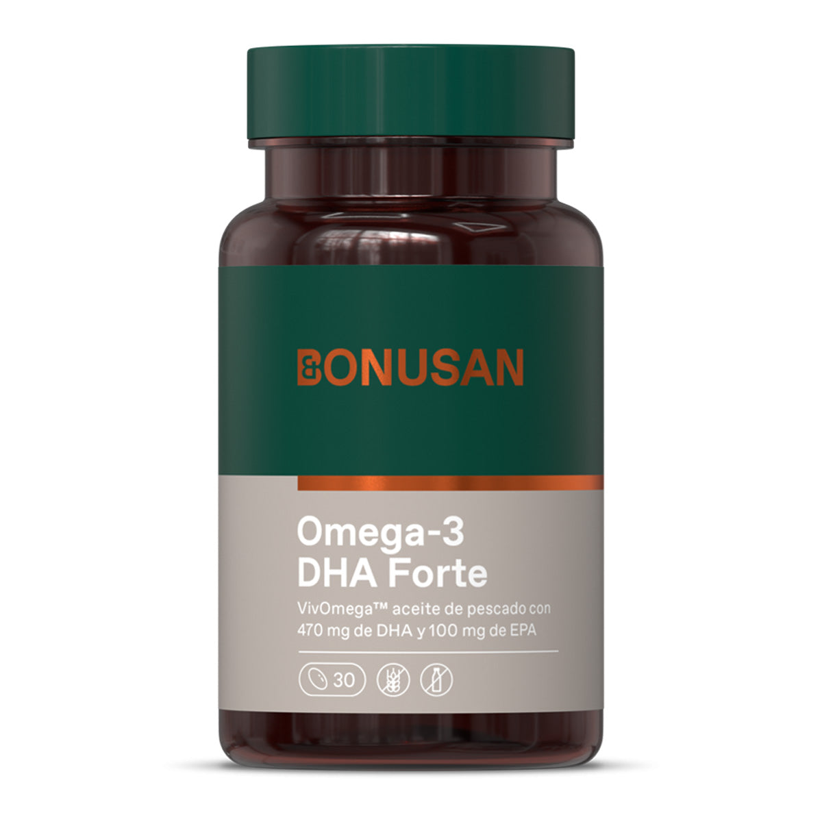 Omega-3 DHA Forte Bonusan 30 cápsulas