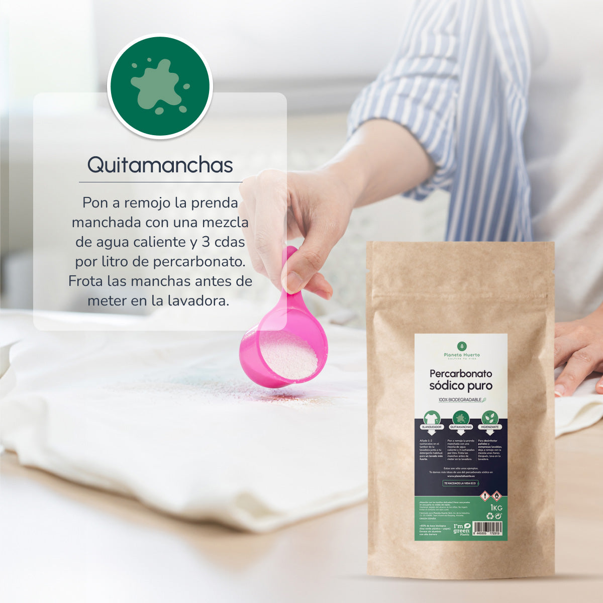 Pak 3xPercarbonaat Natrium Planet Garden 1 kg