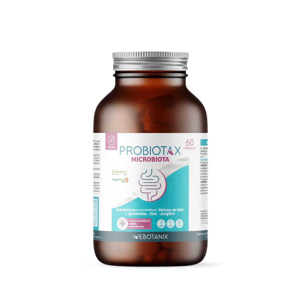 Probiotax Microbiota (probiotici + prebiotici) WEBOTANIX 60 capsule