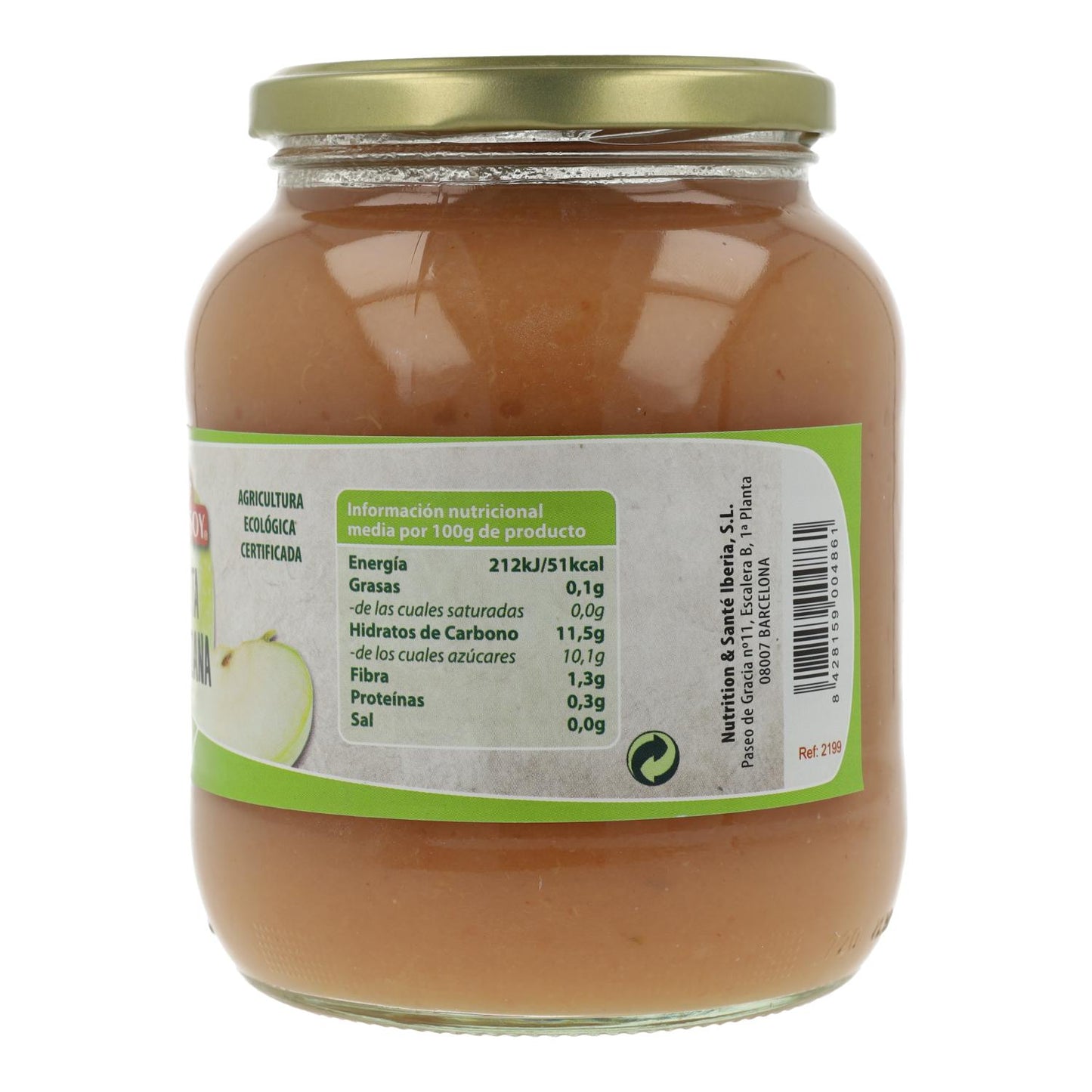 Kompot jabłkowy ECO Natursoy 720 ml