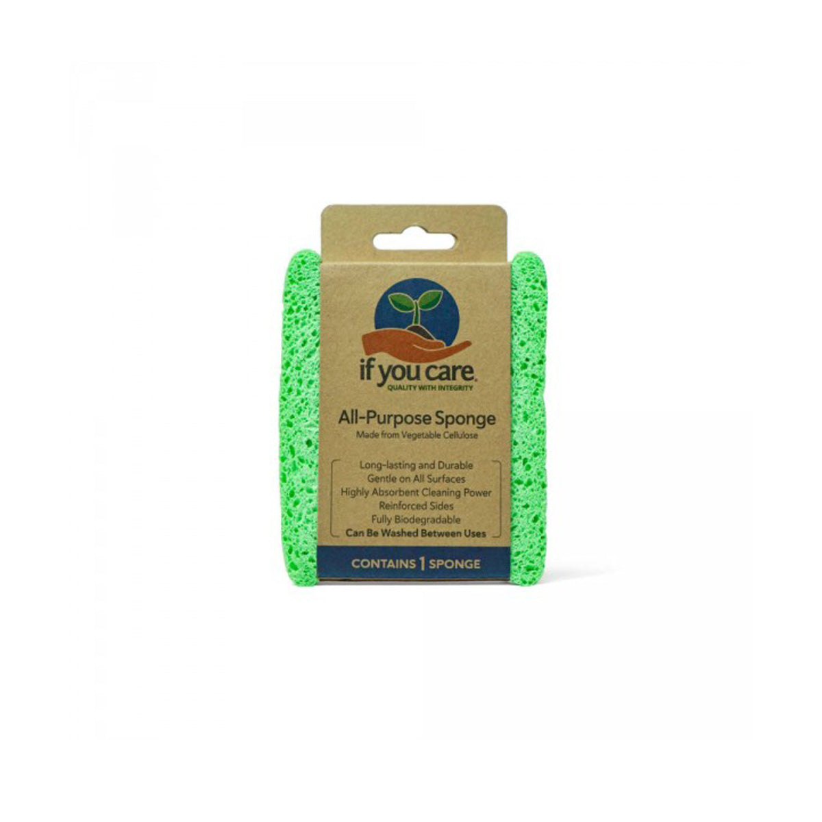 If you care cellulose scouring pad