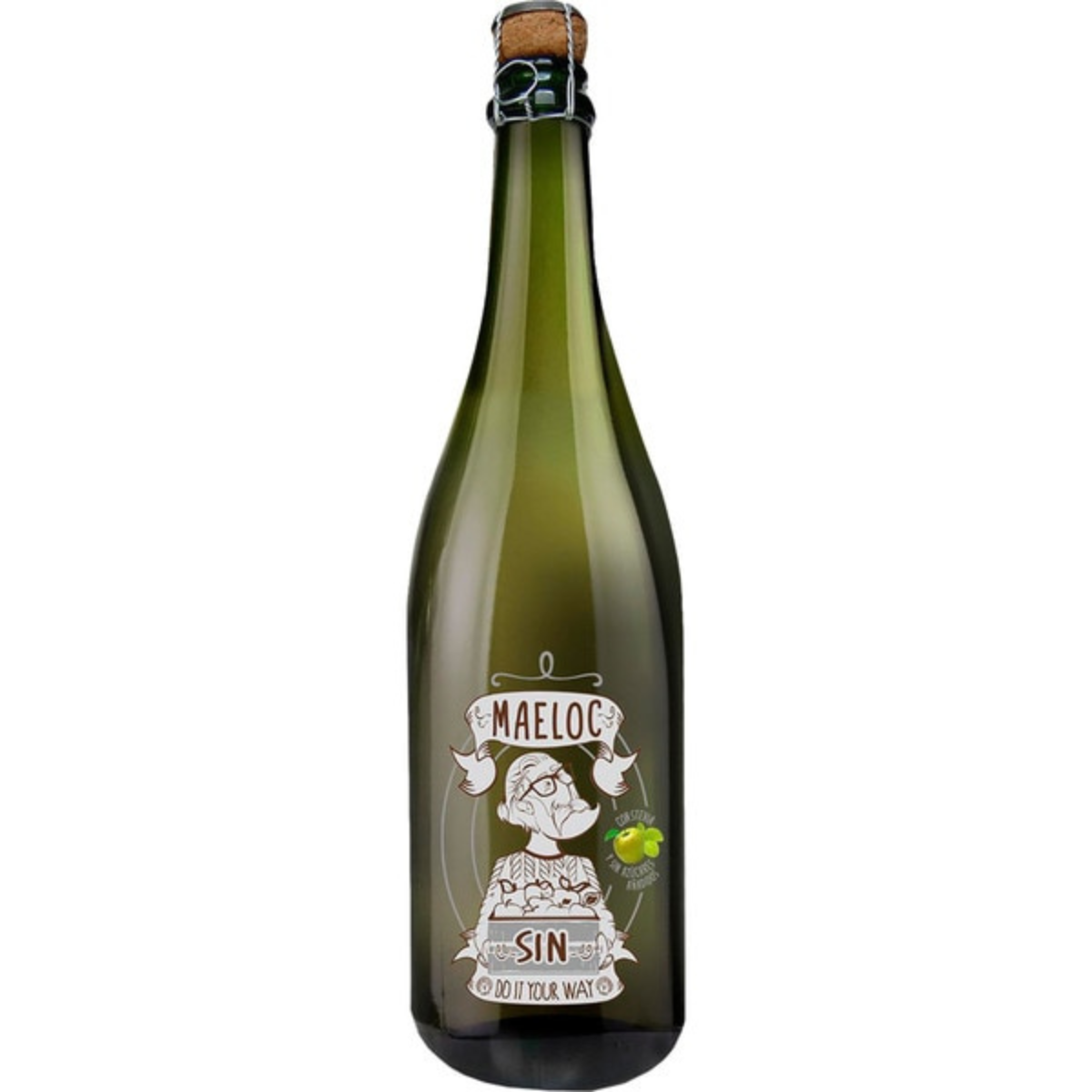 Maeloc Organic Non-Alcoholic Cider 750 ml
