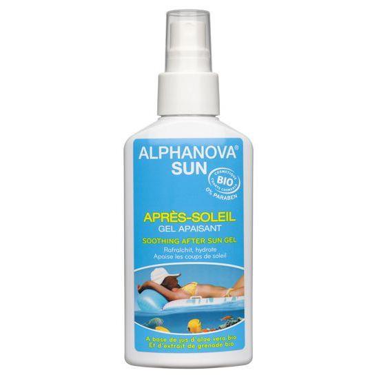 Żel łagodzący po opalaniu BIO Alphanova 125 ml.
