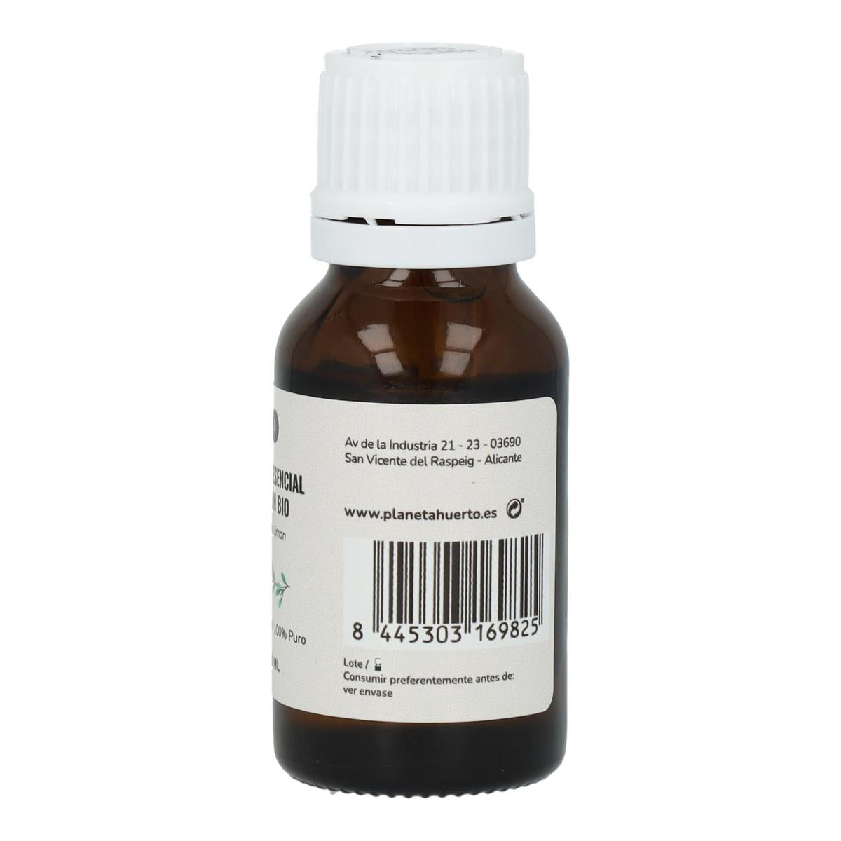 Etherische olie van biologische citroen Planeta Huerto 15 ml