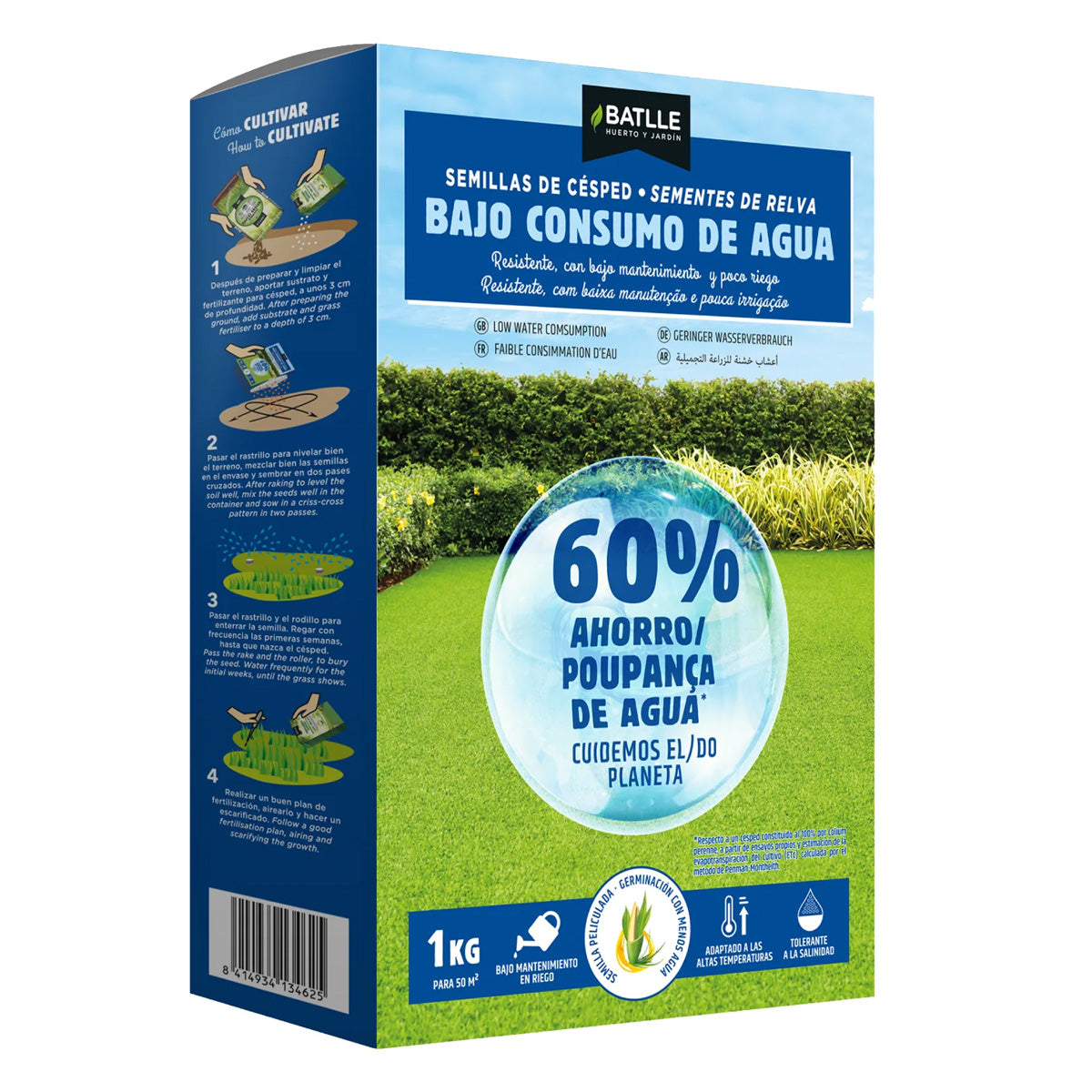 Nasiona trawy oszczędzające wodę Batlle 1 kg