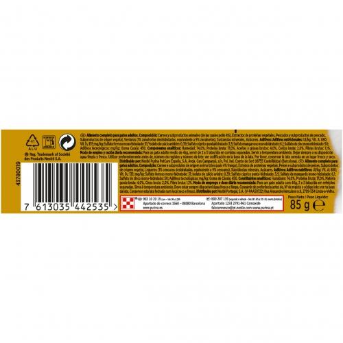 24-pack GOURMET GOLD kyckling- och morotstarta, våtfoder, 85 g