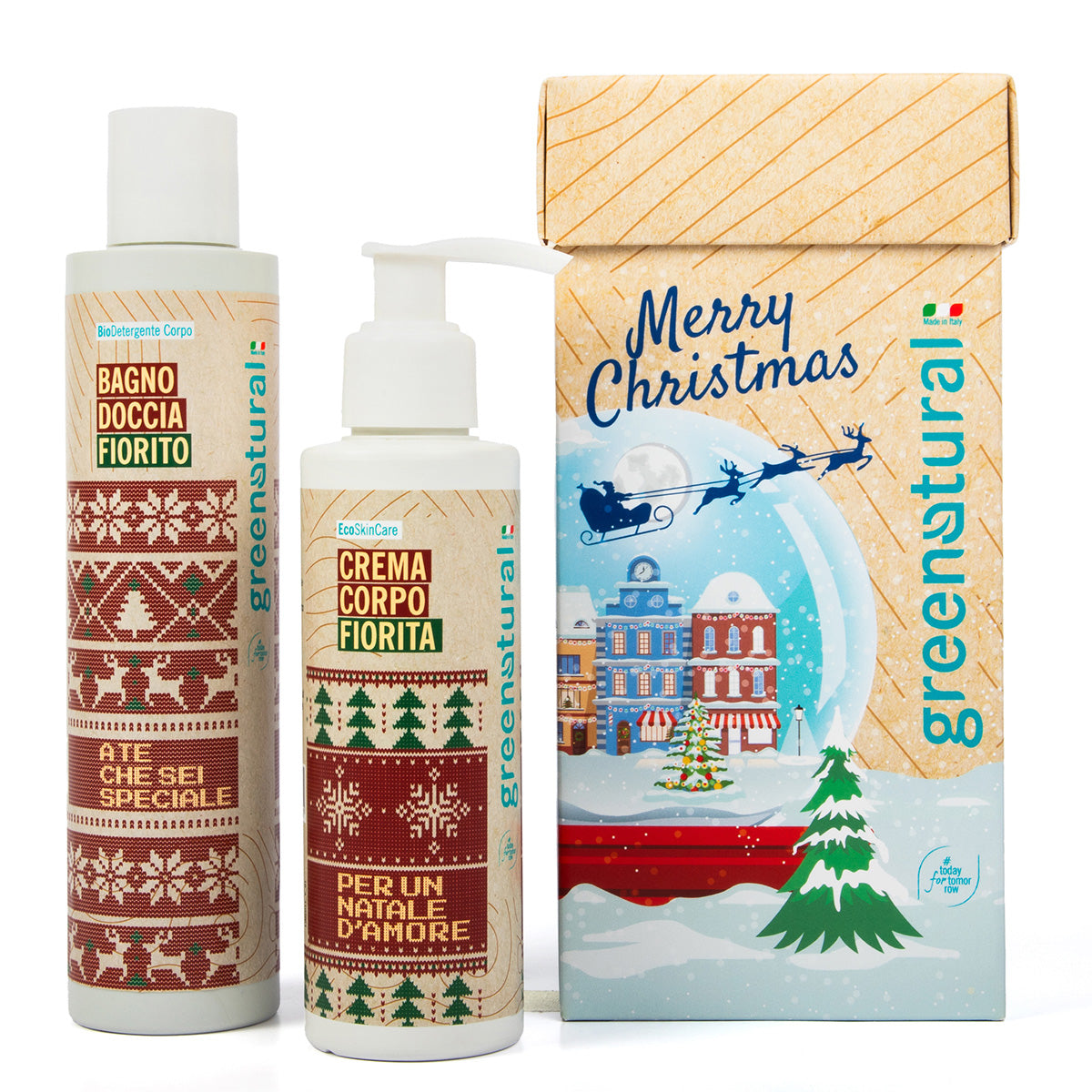 Merry Xmas Box Greenatural Gift Set