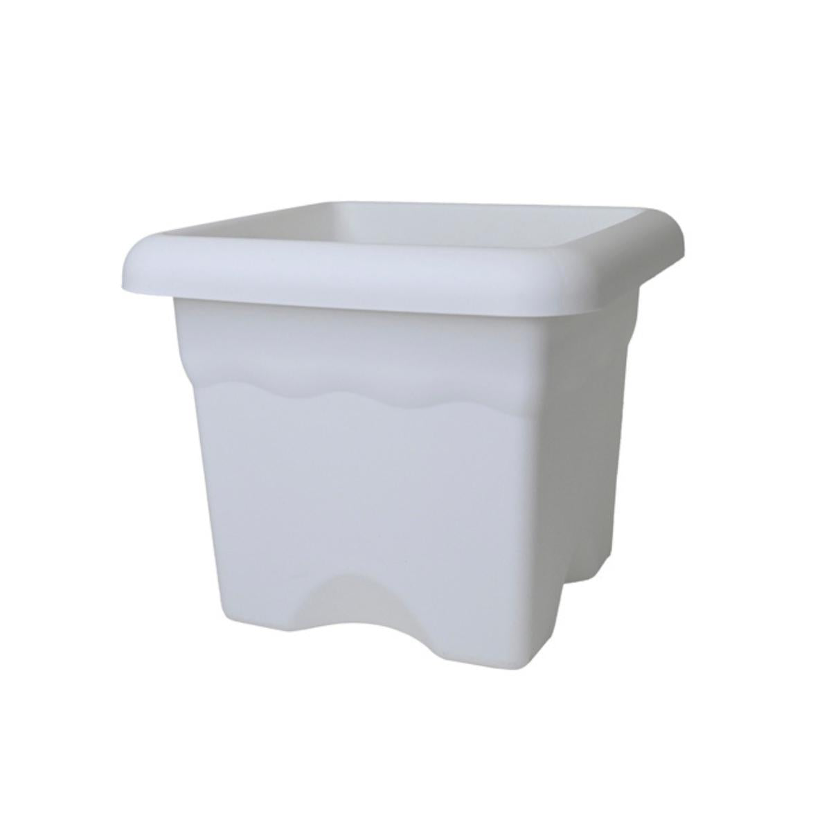 White square terra pot 26 x 26 x 21
